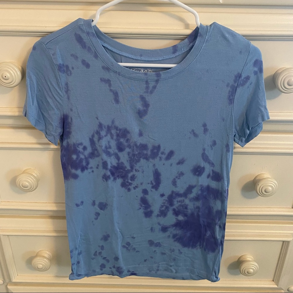 Blue Tie-Dye Shirt